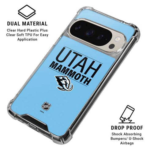 NHL Utah Mammoth Line-Up Series Google Pixel 9/9 Pro Clear Case